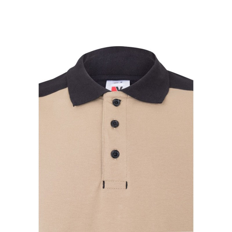 Detalle del cuello camisero del polo Velilla 105519S - Vetonek