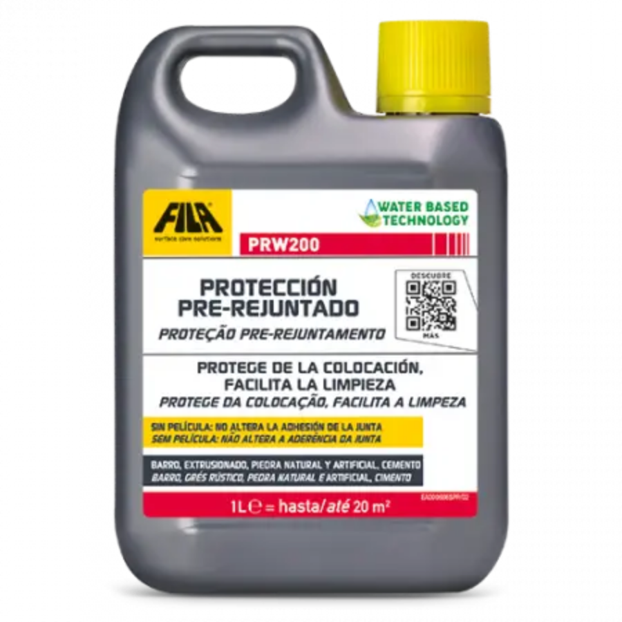 PRW200 - Impermeabilizante Pre-Rejuntado para Materiales – Fila, Hidrófugo, Protección – PRW200: Protección Pre-Rejuntado para Materiales El PRW200 e