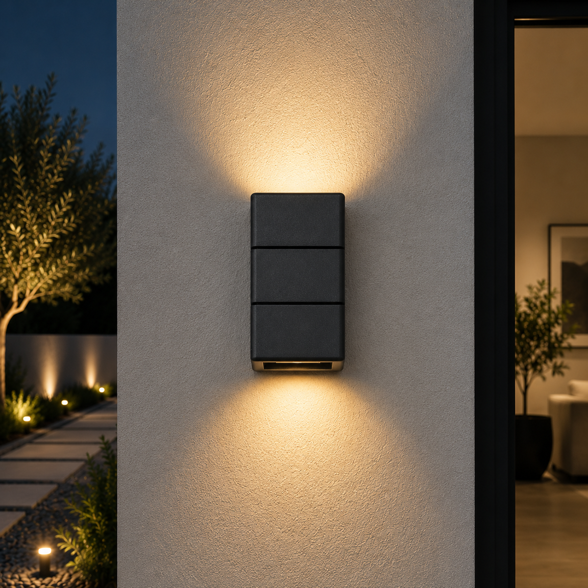 Aplique Exterior RABALUX "Lippa" LED 70Lm 6W 70Lm IP54 — Vetonek