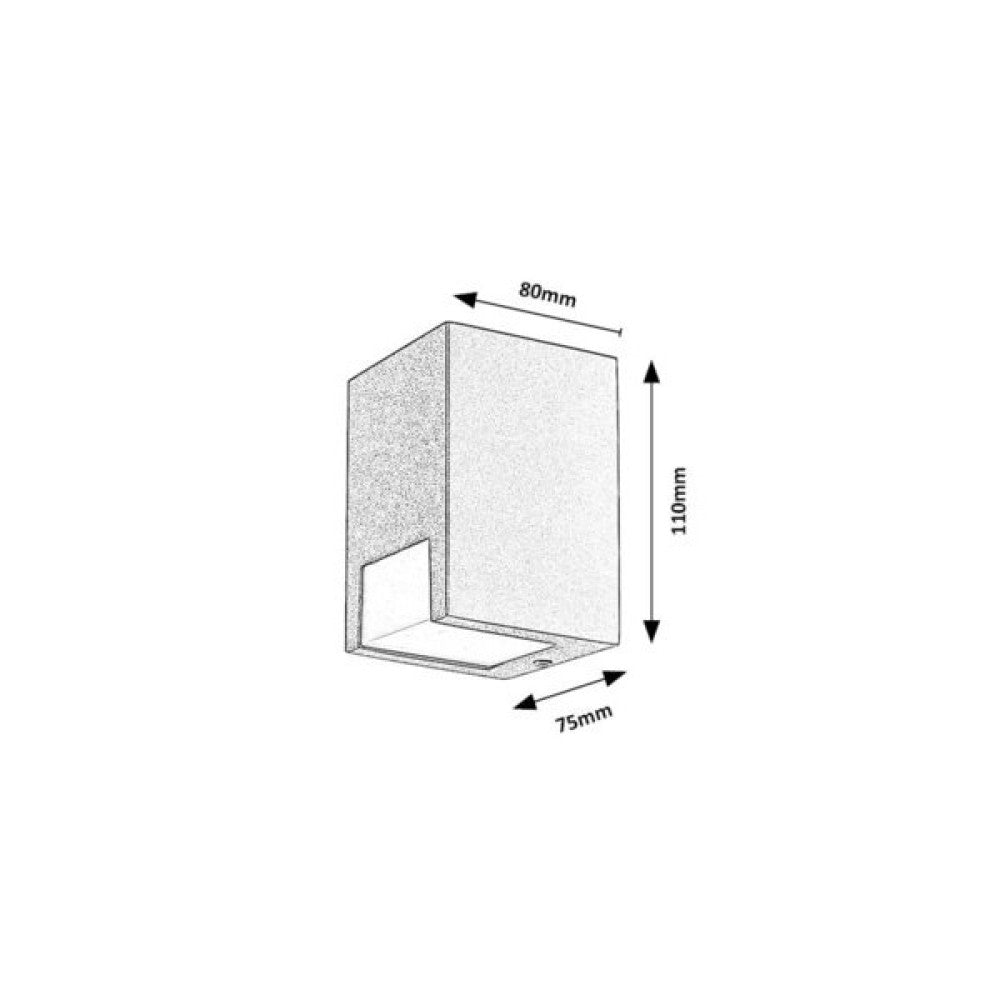 Aplique Exterior RABALUX "Cernon" 1xGU10 IP44 — Vetonek (2)