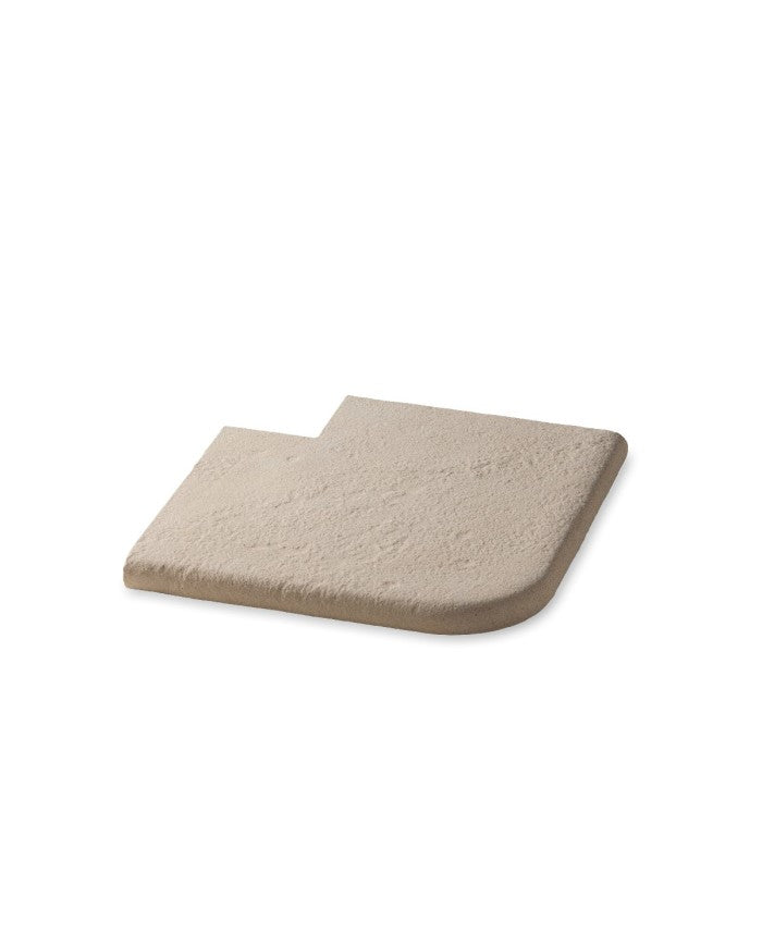 Remate de piscina Ainsa plano de hormigón, textura de piedra natural - Vetonek