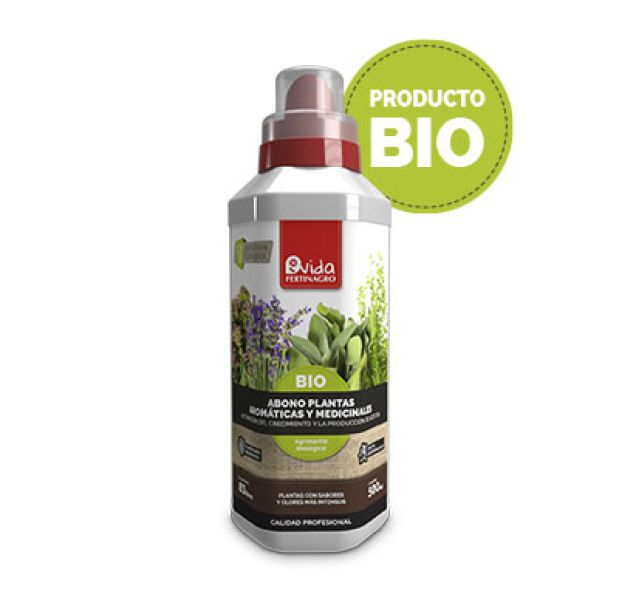 Abono plantas aromáticas y medicinales BIO Fertinagro Vida 500 ml