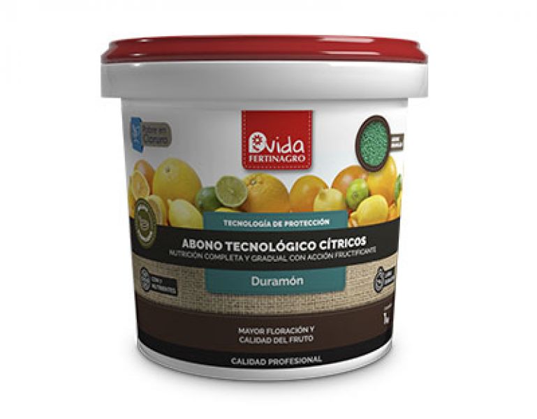 Abono tecnológico cítricos Fertinagro Vida cubo 1 kg
