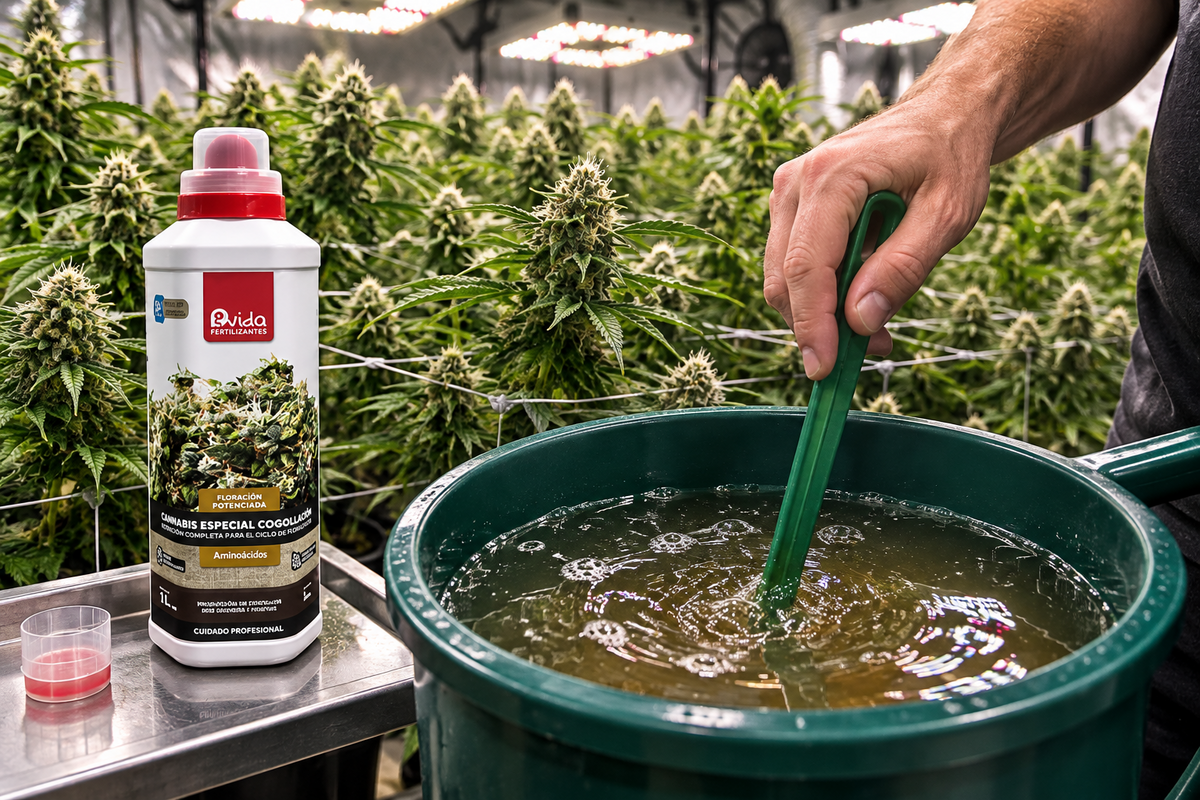 Fertilizante cannabis especial cogollación 1 L