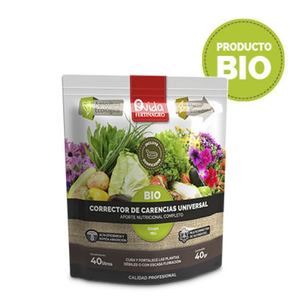 Corrector de carencias universal BIO Fertinagro Vida sobre 40 g