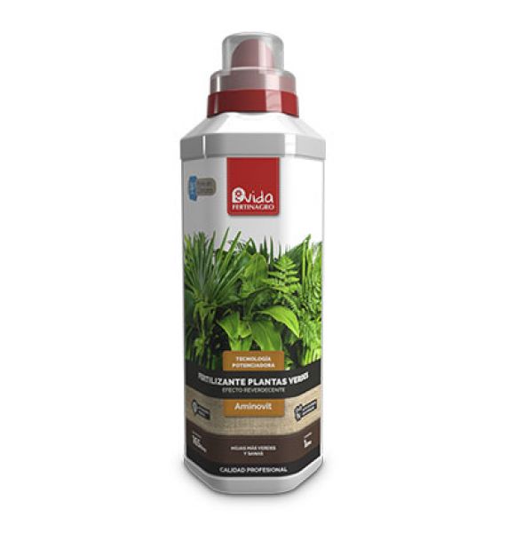Fertilizante plantas verdes Fertinagro Vida botella 1 L