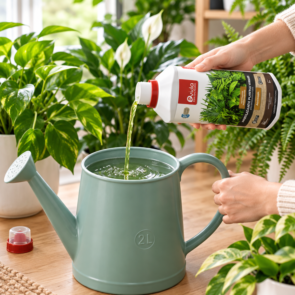 Fertilizante plantas verdes 1 L · efecto reverdeciente