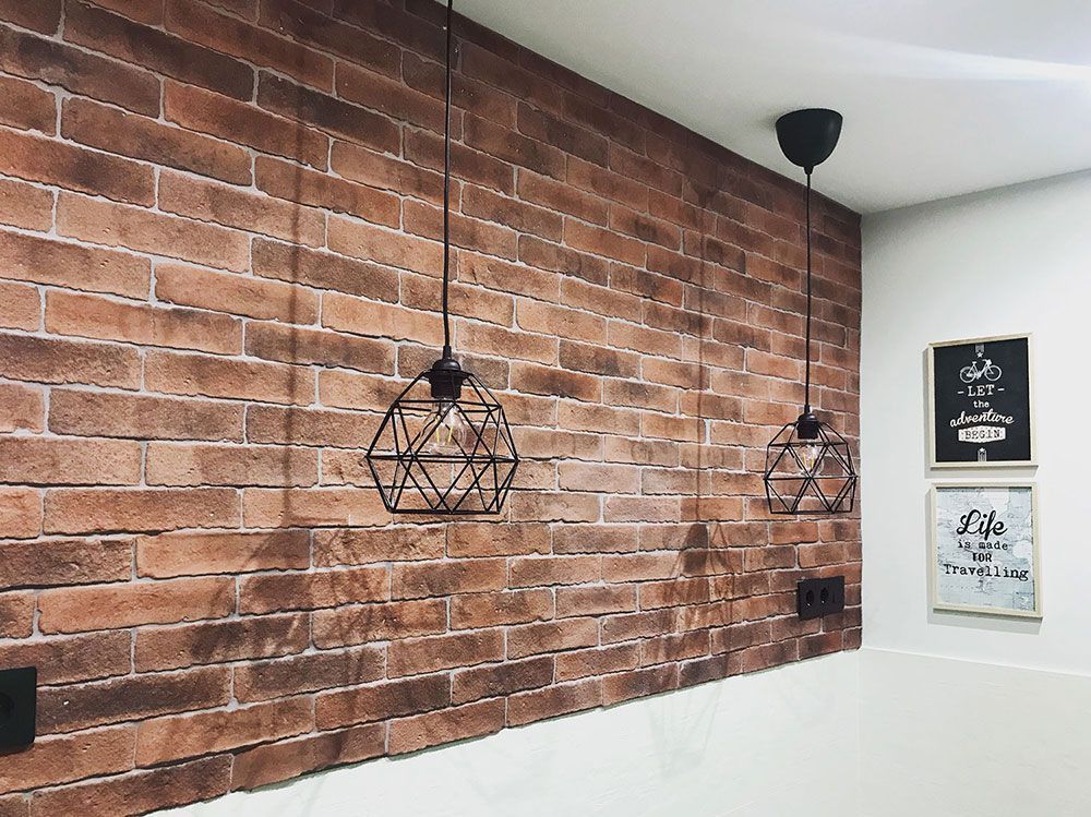 Revestimiento Ladrillo Tafalla en pared