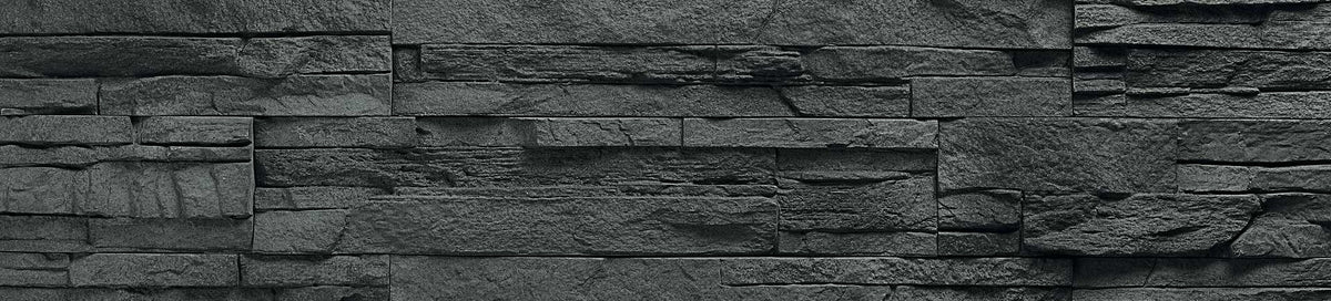 Pared con Revestimiento Mélida de lajas finas