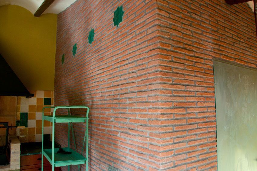 Esquina del Ladrillo Larraga colocada