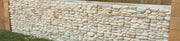 Muro con revestimiento Azagra y esquinas a juego