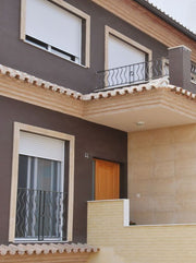 Detalle del veteado del Revestimiento Monteagudo