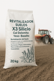 Revitalisateur Sols X3 Silicium | Chaux Dolomie + Plâtre + Basalte Vetonek pierre jardin