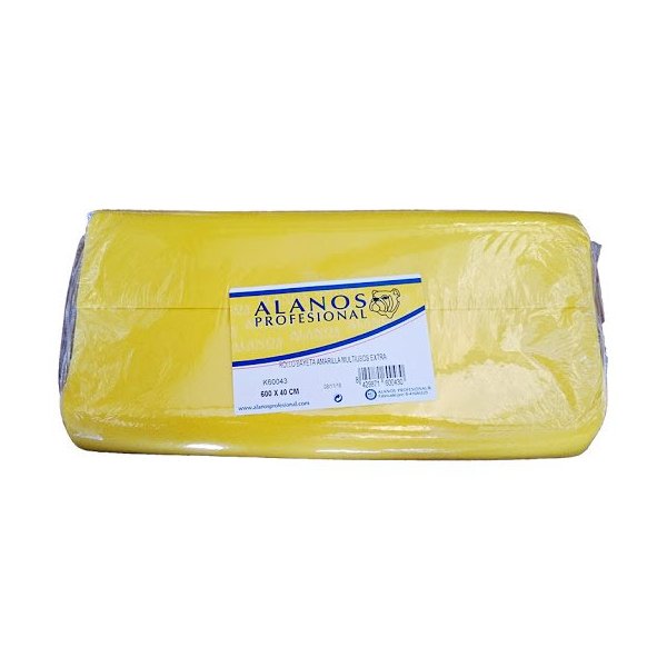 Chiffon jaune qualité extra 600x40 cm (rouleau de 6 m) Vetonek