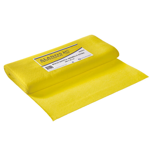 Chiffon jaune qualité extra 600x40 cm (rouleau de 6 m) Vetonek