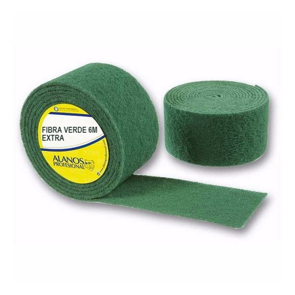Rollo de estropajo verde EXTRA 6 metros - Limpieza Profesional Vetonek