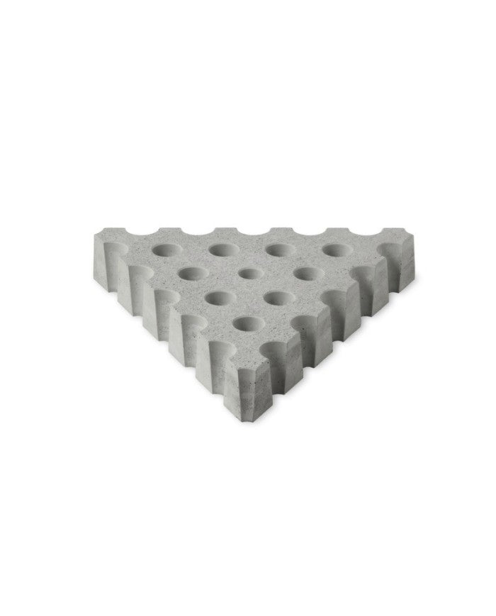 Adoquín Chinchón Triangular de hormigón, pavimento modular geométrico para exteriores - Vetonek