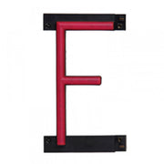 Letra LED Neon F Ancho 84mm Alto 161mm Fondo 38mm — Vetonek (3)