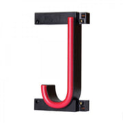 Letra LED Neon J Ancho 74mm Alto 161mm Fondo 38mm — Vetonek