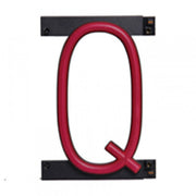 Letra LED Neon Q Ancho 100mm Alto 161mm Fondo 38mm — Vetonek (3)