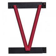 Letra LED Neon V Ancho 108mm Alto 161mm Fondo 38mm — Vetonek (3)
