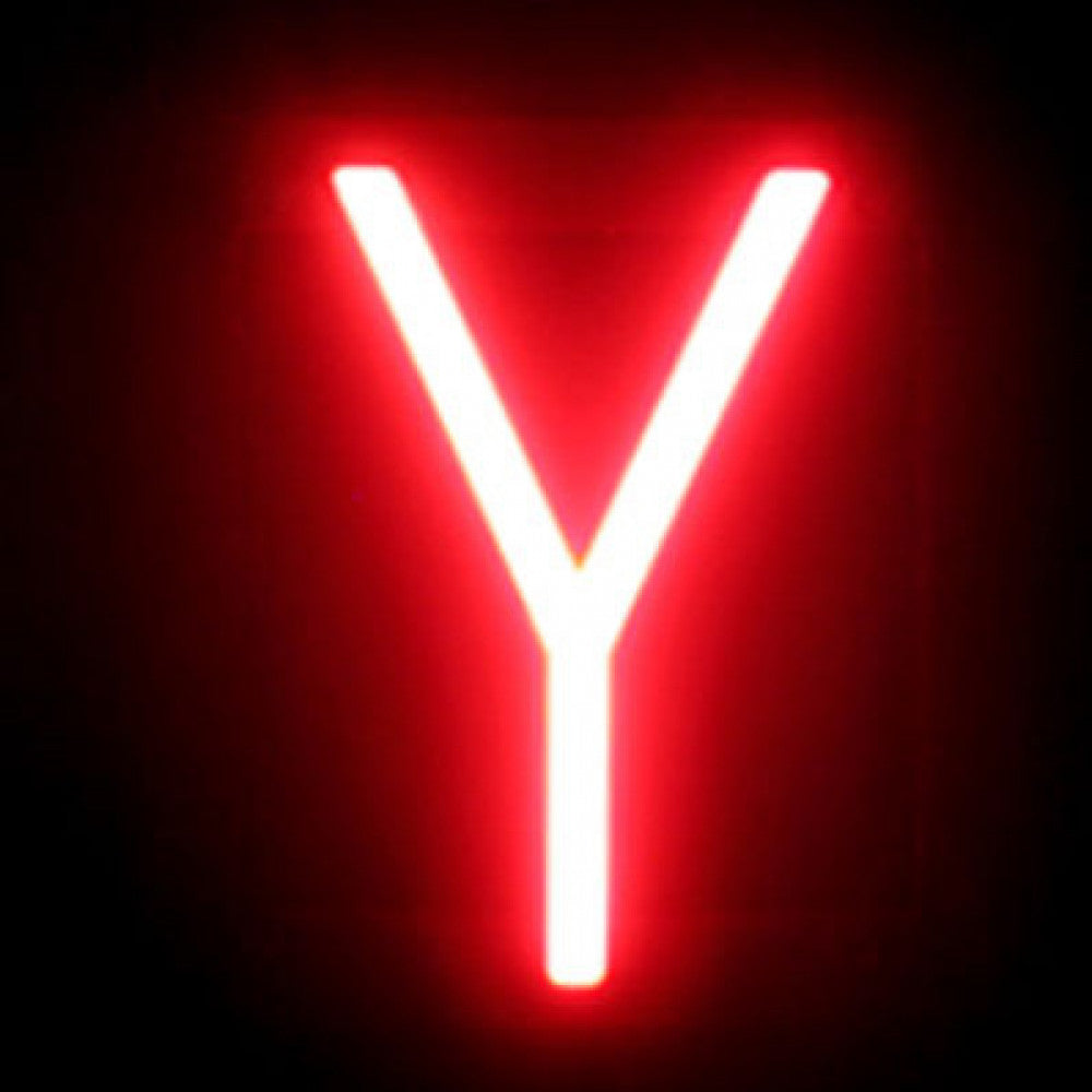 Letra LED Neon Y Ancho 105mm Alto 161mm Fondo 38mm — Vetonek (2)