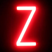 Letra LED Neon Z Ancho 87mm Alto 161mm Fondo 38mm — Vetonek (2)