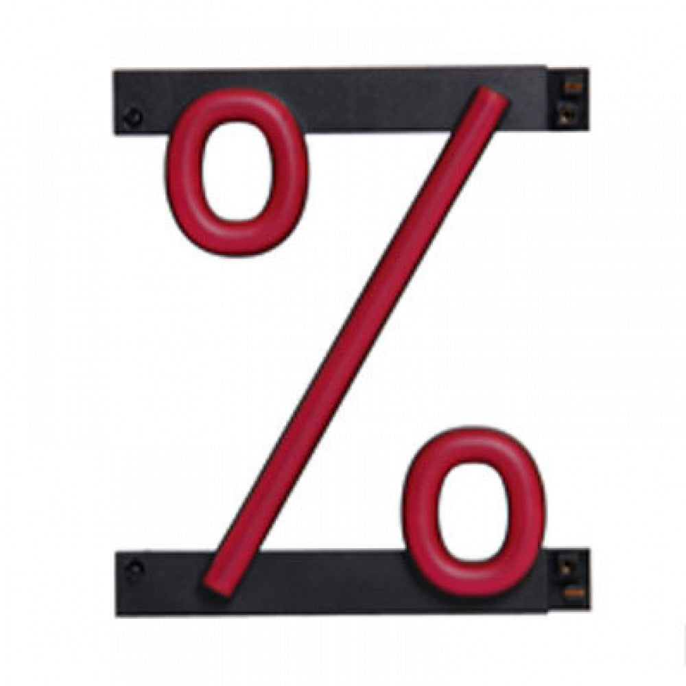Signo LED Neon % Ancho 128mm Alto 161mm Fondo 38mm — Vetonek (3)