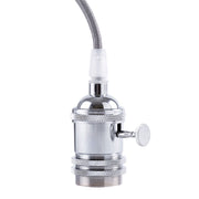 Pendel E27 Cable 1000 X 0,75mm Tela - Rosetón - Interruptor - 2 Anillos — Vetonek (2)