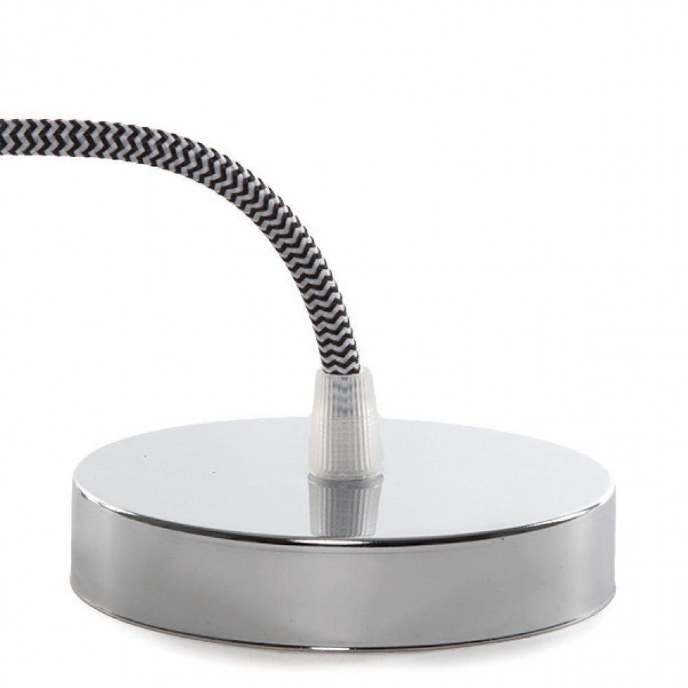 Pendel E27 Cable 1000 X 0,75mm Tela - Rosetón — Vetonek (3)