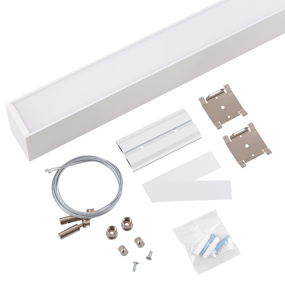 Luminaria Lineal Enlazable LED CCT (Tonalidad Luz Regulable) Driver Lifud Superficie/ Suspendida — Vetonek (4)