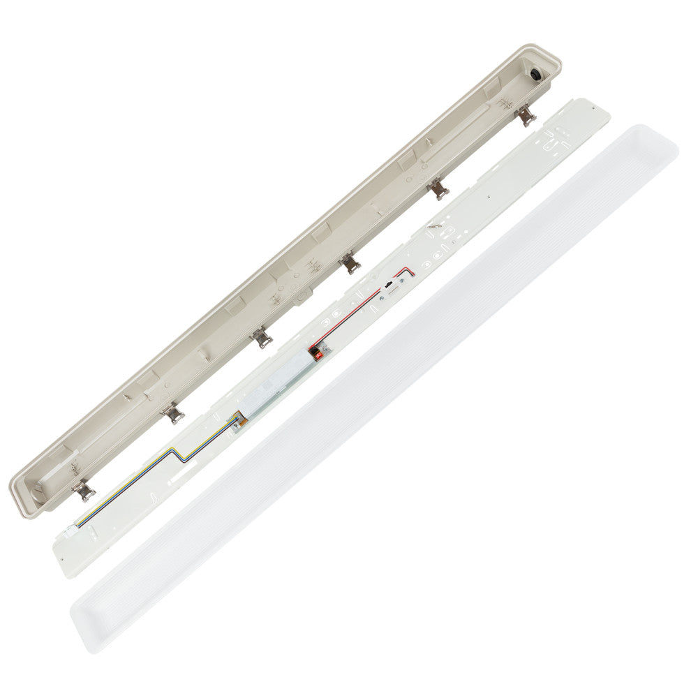 Equipo Estanco Enlazable LED 40W 4800Lm IP65 CCT (Tonalidad Luz Regulable) 3000-6500ºK 110º Regulable Tridonic Flicker Free — Vetonek (6)