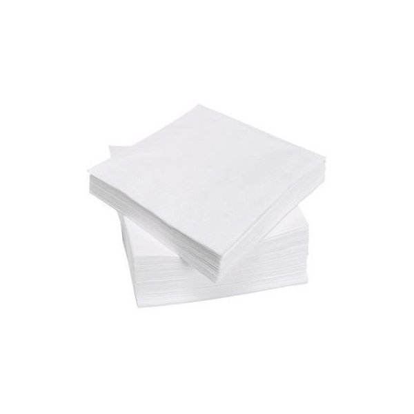 Servilletas Blancas Doble Capa 40x40 - Caja con 2400 Unidades Vetonek