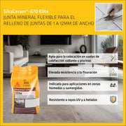 SikaCeram®-650 Classic - Lechada para relleno de juntas - Vetonek