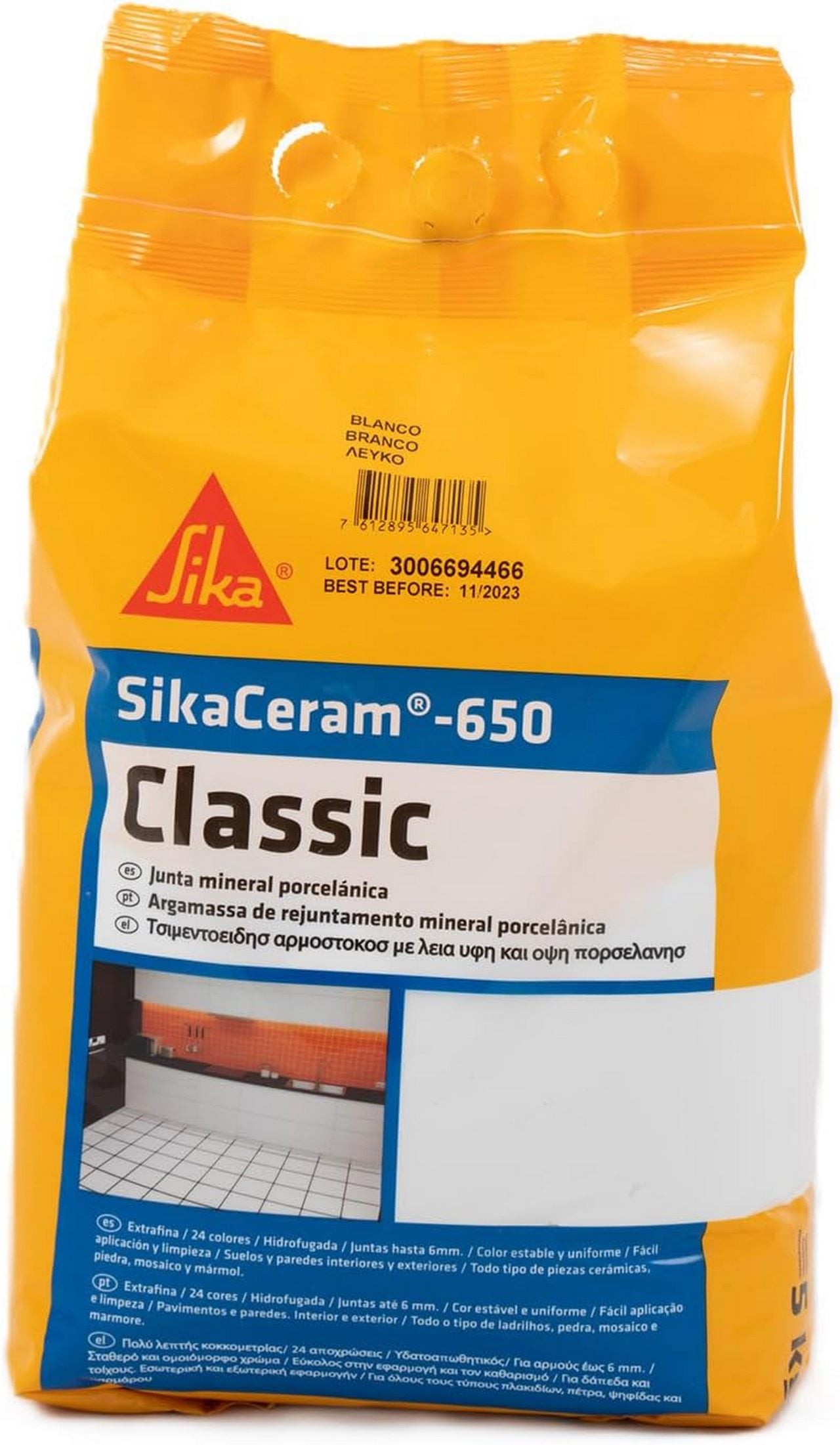 SikaCeram®-650 Classic - Mortier pour le remplissage des joints - Vetonek