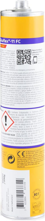 Sikaflex 11 FC Purform Sellador poliuretano multisoportes - Vetonek