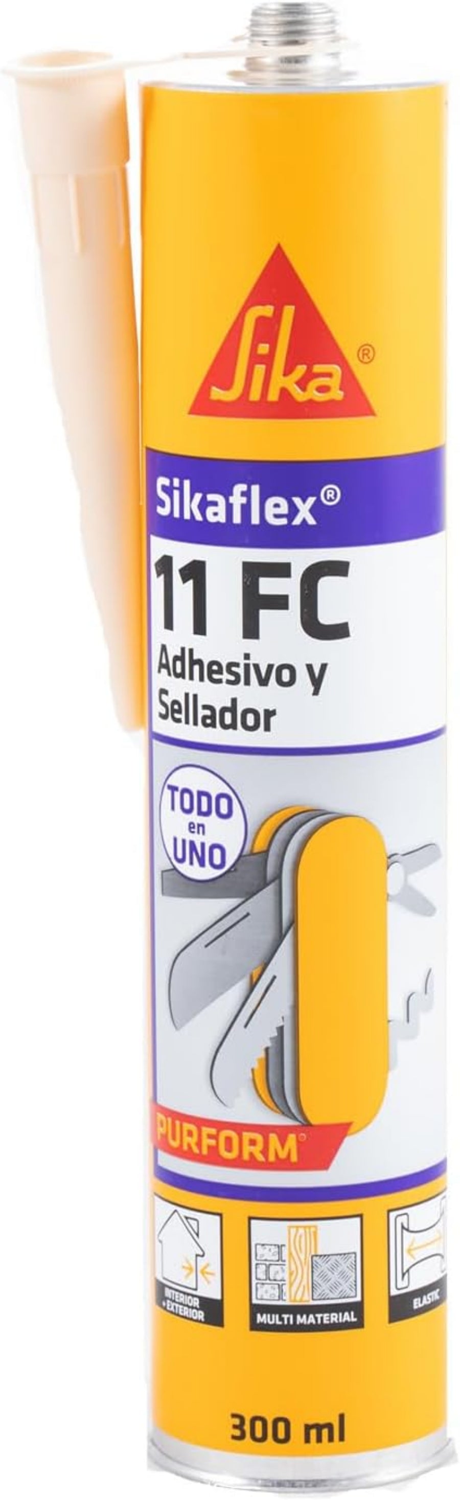 Sikaflex 11 FC Purform Sellador poliuretano multisoportes - Vetonek