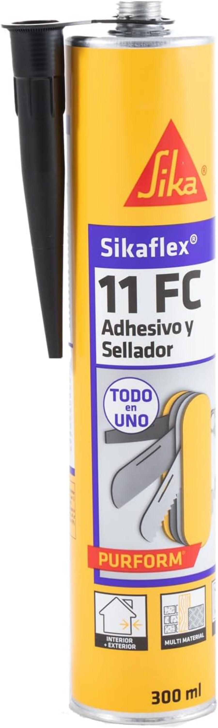 Sikaflex 11 FC Purform Sellador poliuretano multisoportes - Vetonek
