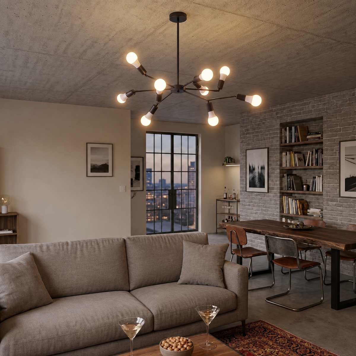 Lámpara de Techo "Juazeiro do Norte" — Vetonek