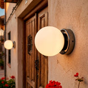 Aplique de pared bola cristal "Alba" IP44 — Vetonek