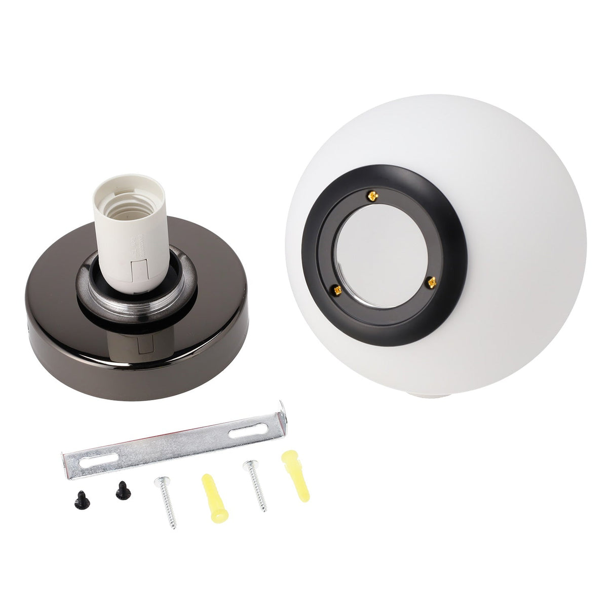 Aplique de pared bola cristal "Alba" IP44 — Vetonek (4)
