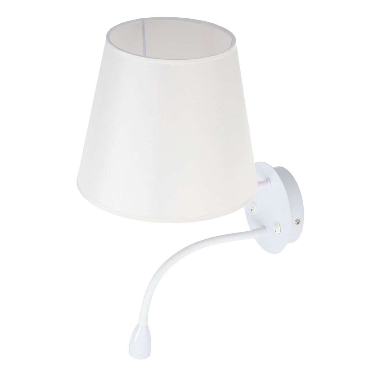 Aplique de pared "Lumina" E27 con foco LED de lectura 3W — Vetonek (3)