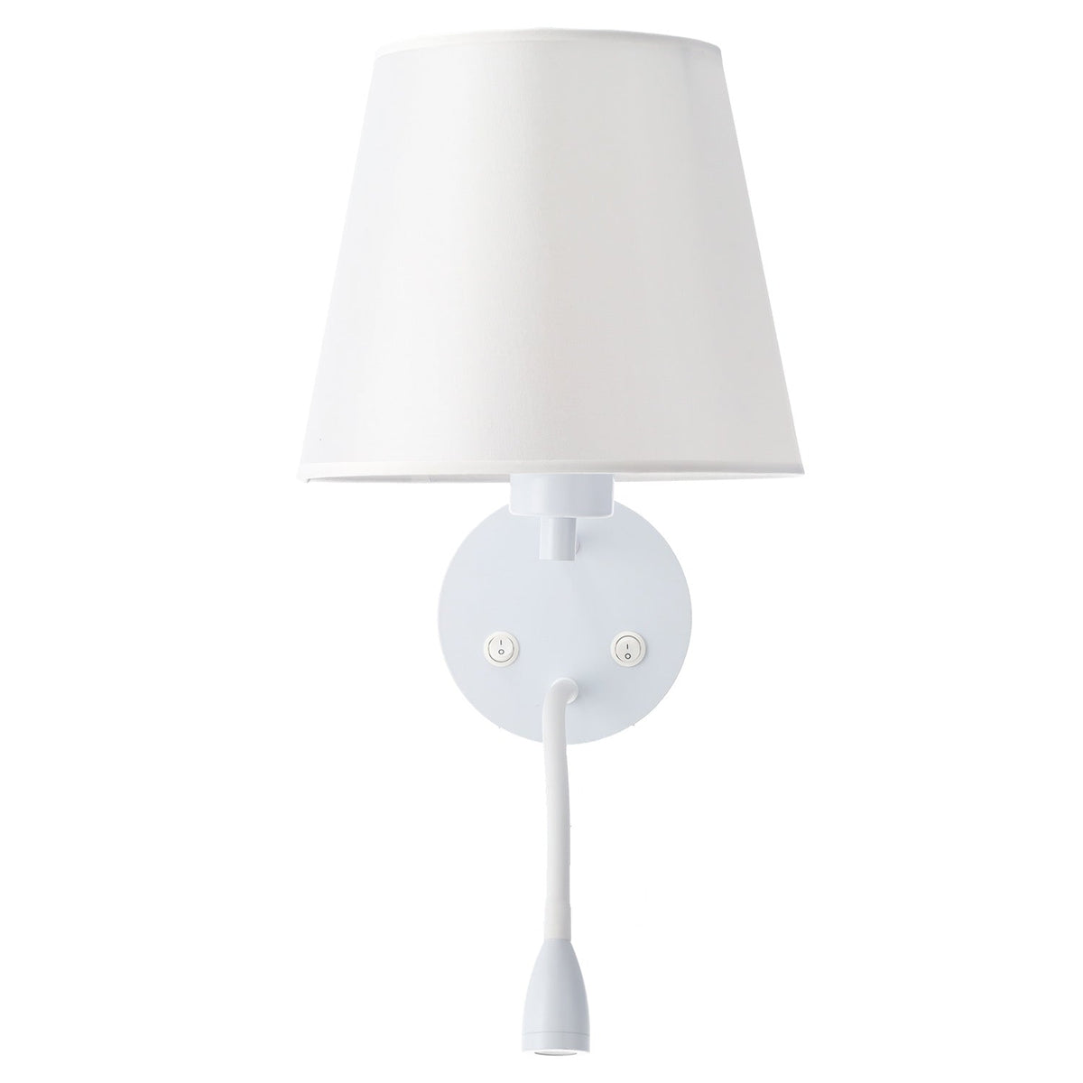 Aplique de pared "Lumina" E27 con foco LED de lectura 3W — Vetonek (5)