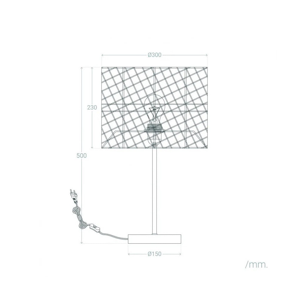 Lámpara de Mesa "Porbandar" — Vetonek (6)