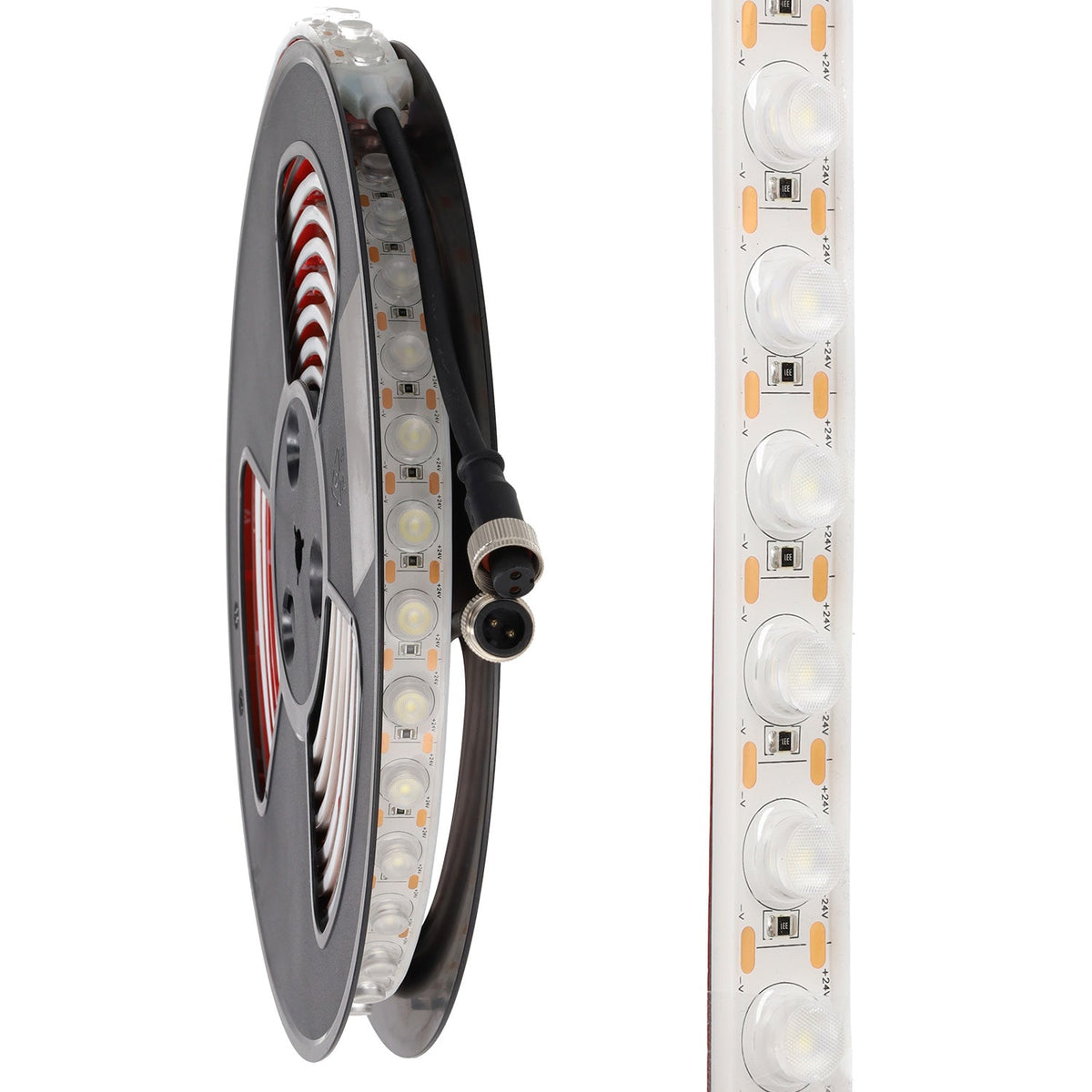 Bañador de Pared Flexible LED 18W 24VDC 42LEDs/M SMD2835 1260Lm/M IP65 6000ºK 5 Metros — Vetonek (4)
