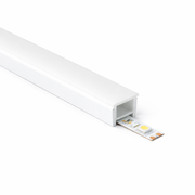 Perfíl de Silicona IP65 para Tiras LED para Tiras de Rollo 100 Metros — Vetonek