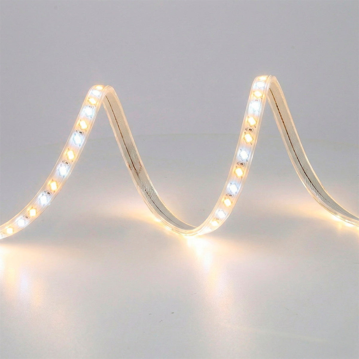 Tira Flexible LED 12W/M 220VAC 120LEDs/M SMD5730 IP65 CCT (Tonalidad Variable) 50 Metros — Vetonek (3)