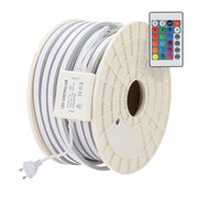 Tira Flexible LED 12W/M 230VAC 80LEDs/M SMD3535 22Lm/LED IP65 50 Metros RGB — Vetonek
