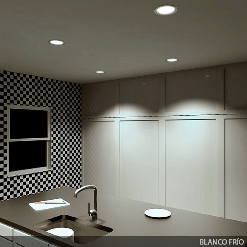 Foco Downlight LED 18W 1.620Lm 6000ºK IP65 Baños/Cocinas — Vetonek (7)