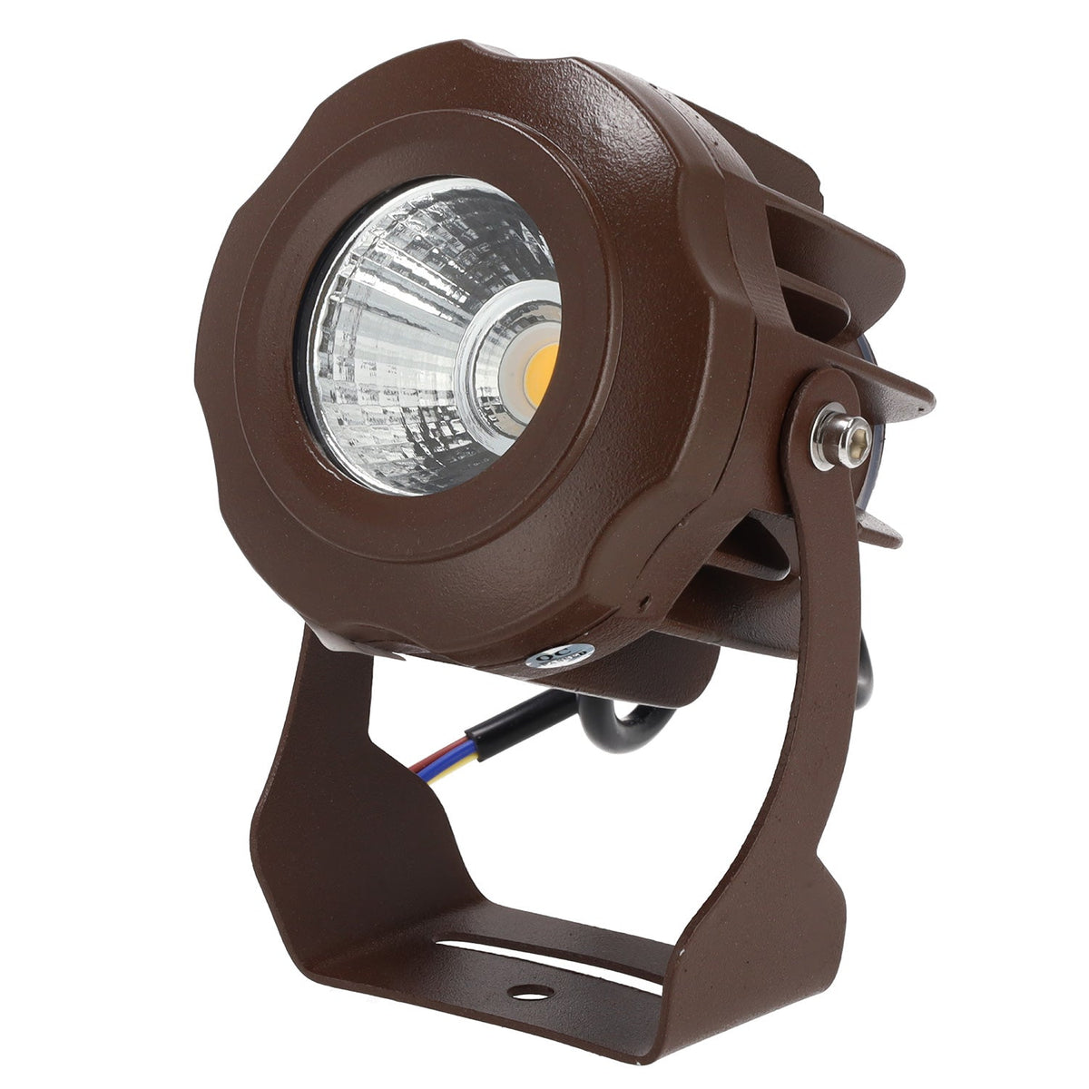Foco Led con Pincho Jardín IP65 2700ºK Acabado Marrón — Vetonek (10)